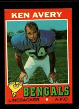 1971 Topps #22 Ken Avery Ex Bengals *X40938 - £1.16 GBP
