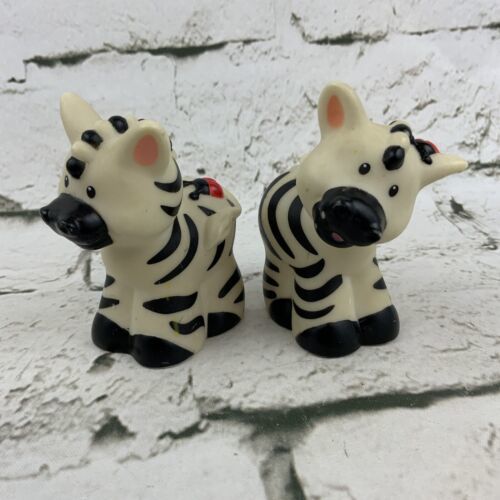 Primary image for Fisher Price Little People Noahs Ark Replacement Zebra Pair