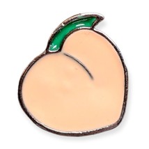 Peach Tiny Enamel Pin - £8.57 GBP