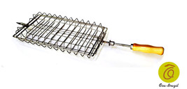 Fish &amp; Vegetable Basket -  Brazilian Skewer for BBQ 28&quot; - Professional G... - $125.00