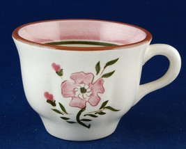 Stangl Colonial Rose Orphan Tea Cup Pink Flower - £5.11 GBP