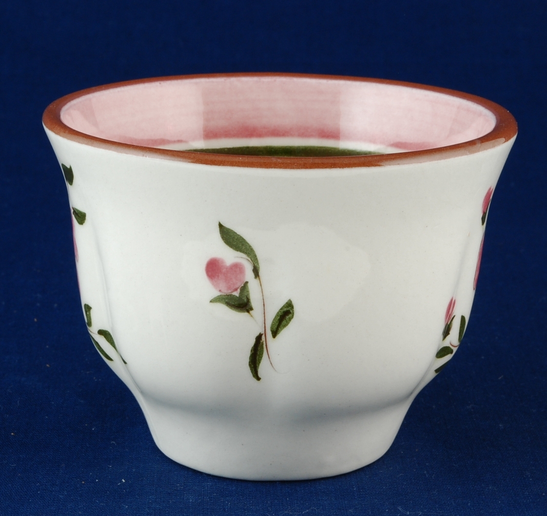 Stangl Colonial Rose Orphan Cup Pink Flower Item image 4