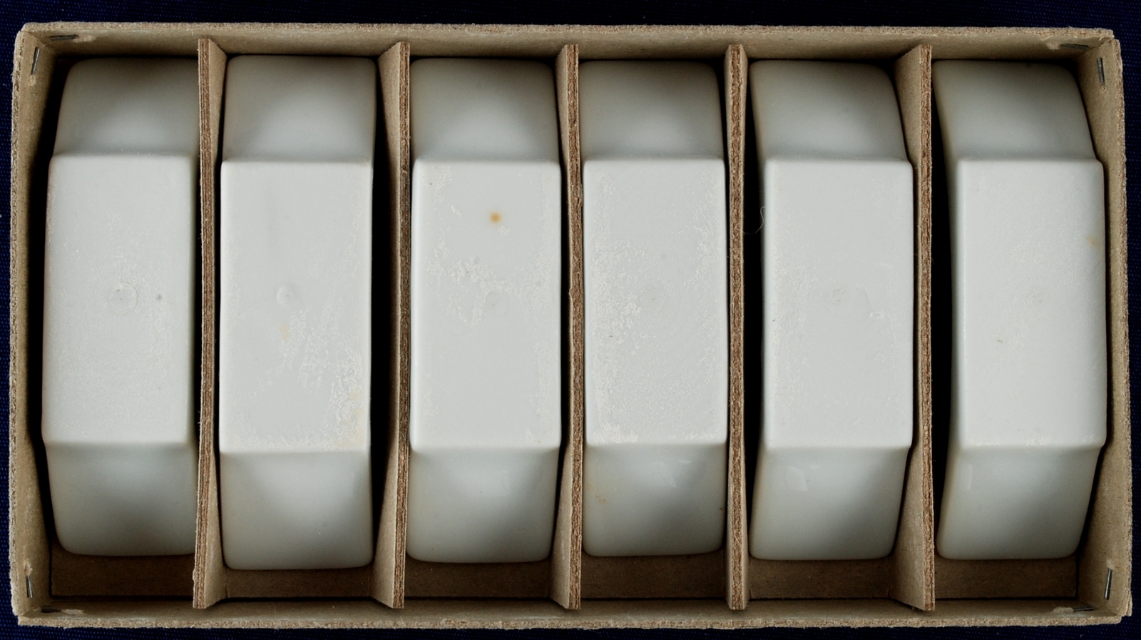 Set of 6 Porcelain Chopstick Rests Flowers Iris Apple Blossom Mum NIB Item image 2