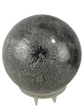 Vintage Moon Globe Stand Lunar Map Astronomy Space Collectible 14.5” Celestial image 4