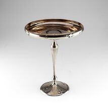 Vintage R.W. Edwards Sterling Silver Stemmed Serving Platter - $1,435.50
