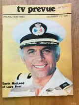 Chicago Sun-Times TV Prevue | GAVIN MACLEOD - THE LOVE BOAT | December 1... - £18.51 GBP