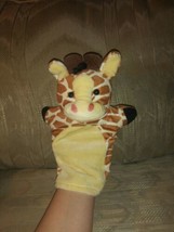 Melissa & Doug Giraffe Hand Puppet Plush 10" 9081 Zoo Friends DT 16110 Ages 2+ - $11.87