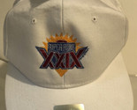Super Bowl XXIX 29 Vintage Snapback Hat 1995 49ers vs Chargers NWT White... - $19.79