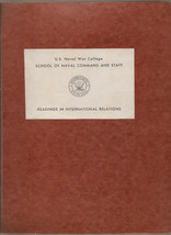 1965 US Naval War College Command Staff School International Relations L... - $25.00