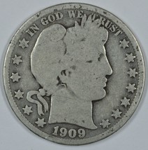 1909 O Barber circulated silver half - £15.01 GBP