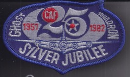 Commemorative Air Force (CAF) Ghost Squadron Silver Jubilee 1957-1982 Patch - £3.70 GBP