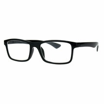 Magnificado Gafas de Lectura Clásico Plástico Rectangular Marco Unisex - £8.55 GBP