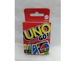 Mattel Uno Go! Miniature Travel Family Card Game Complete - $7.12