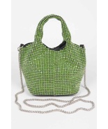 Ovesized Rhinestone Clutch (Green) - €35,44 EUR