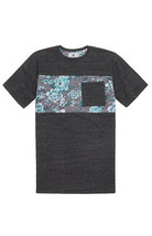 Men&#39;s Guy On The Byas Rodney Floral Tee T Shirt Pocket T Gray  New $24 - £13.34 GBP