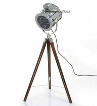 Marine Search Light Designer Floor Lamp Nautical Spot Studio Tripod Floor Lamp - £91.81 GBP