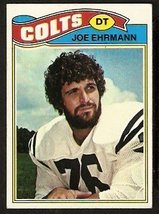 Baltimore Colts Joe Ehrmann 1977 Topps Football Card #111 vg - £0.39 GBP