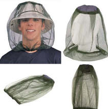 Outdoor Fishing Night Fishing Anti - Insect Anti - Mosquito Hat Net Fish... - $10.95