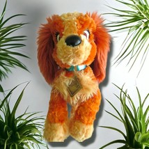 Disney Lady And The Tramp Dog Toy Plush Spaniel 12&quot; - £9.24 GBP