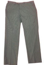 Ralph Lauren Flat-Front Dress Pants Gray Black THE COMFORT FLEX Size 40x... - $62.99
