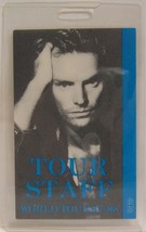 STING / THE POLICE - VINTAGE ORIGINAL CONCERT LAMINATE TOUR BACKSTAGE PASS - $20.53 CAD