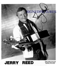 Jerry Reed Autographed 8x10 Rp Promo Photo East Bound And Down  Smokey And The B - £11.98 GBP