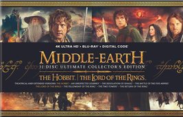Middle-Earth: 31-Disc Ultimate Collector&#39;s Edition 4K  - $349.99