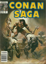 Conan Saga 15 Marvel Comic Book Magazine July 1988 - £1.59 GBP