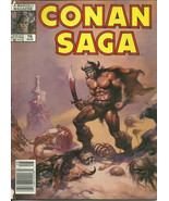 Conan Saga 16 Marvel Comic Book Magazine August 1988 - £1.58 GBP