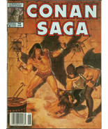 Conan Saga 14 Marvel Comic Book Magazine June 1988 - £1.58 GBP