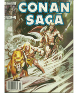 Conan Saga 11 Marvel Comic Book Magazine March 1988 - £1.58 GBP