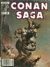 Conan Saga 13 Marvel Comic Book Magazine May 1988 Issue - £1.58 GBP