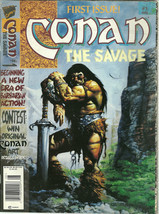 Conan The Savage 1 First Issue Marvel Comic Book Magazine August 1995 - £3.92 GBP