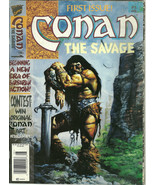 Conan The Savage 1 First Issue Marvel Comic Book Magazine August 1995 - £3.97 GBP