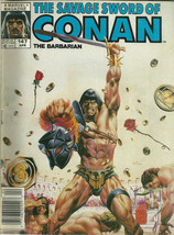 Savage Sword of Conan the Barbarian 147 Marvel Comic Book Magazine April... - $1.99