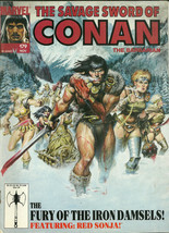 Savage Sword of Conan the Barbarian 179 Marvel Comic Book Magazine Novem... - £1.56 GBP