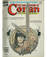 Savage Sword of Conan the Barbarian 207 Marvel Comic Book Magazine March... - £1.58 GBP