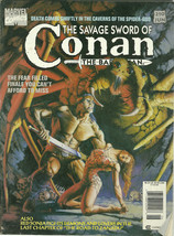 Savage Sword of Conan the Barbarian 210 Marvel Comic Book Magazine June ... - $1.99