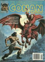 Savage Sword of Conan the Barbarian 206 Marvel Comic Book Magazine Febru... - $1.99