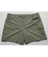 Eddie Bauer Golf Shorts Womens Size 18 Green Stretch Performance Casual ... - $452.22 MXN