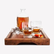Top-Shelf Liquor Cabinet Set - $59.39