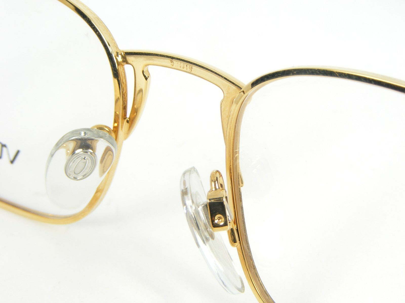 Vogue VO 3023 Oro / Nero Noir/Or Lunettes Monture 53-19-135mm Italie Item image 8