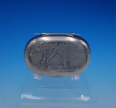 Gorham Silverplate Soap Box #020 Chased Scene Oriental Man Under Tree #3332 - $5,255.21 MXN