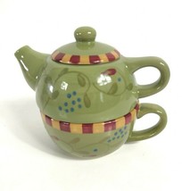 Tea Pot for One Signature Stackable Olivia by Debby Segura Designs 2002  - $27.02