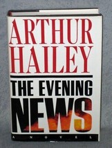 Arthur Hailey The Evening News Novel Doubleday HC DJ 1990 First Edition - $7.43