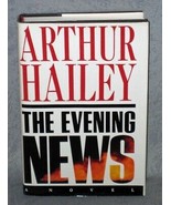 Arthur Hailey The Evening News Novel Doubleday HC DJ 1990 First Edition - $7.43