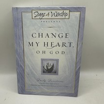 Songs 4 Worship Presents Change My Heart Oh God Daily Devotions Hardcover Book - £7.34 GBP