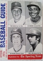 1976 Sporting News Baseball Guide Tom Seaver, Fred Lynn, Joe Morgan, Jim Palmer - £4.75 GBP