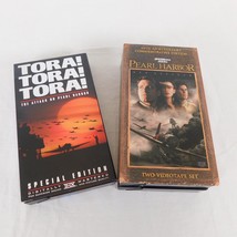 Lot of 2 World War II VHS 2001 Tora Tora Tora Pearl Harbor Set 60th Anni... - £6.26 GBP