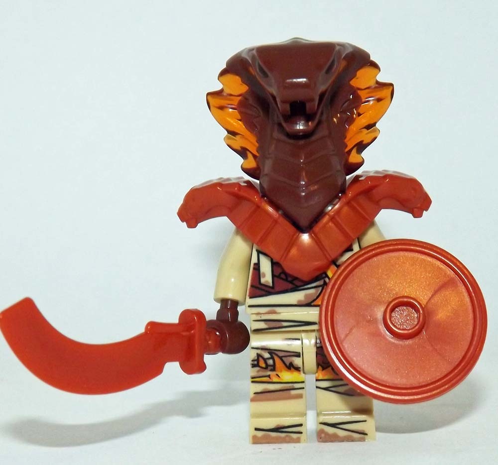 Minifigure Brown Pyro Snake Ninjago US Seller - $7.98